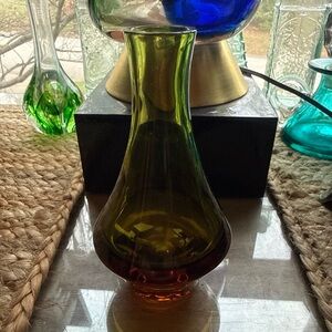 Svensk blown glass bud Vase - Home Accents